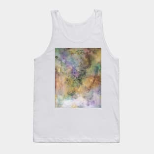 Abstract Watercolor Painting Tank Top